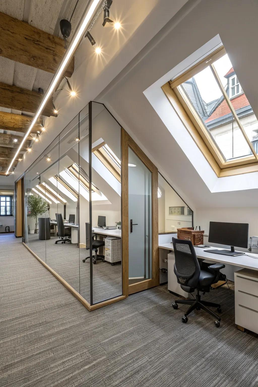 Using mirrors to expand visual space