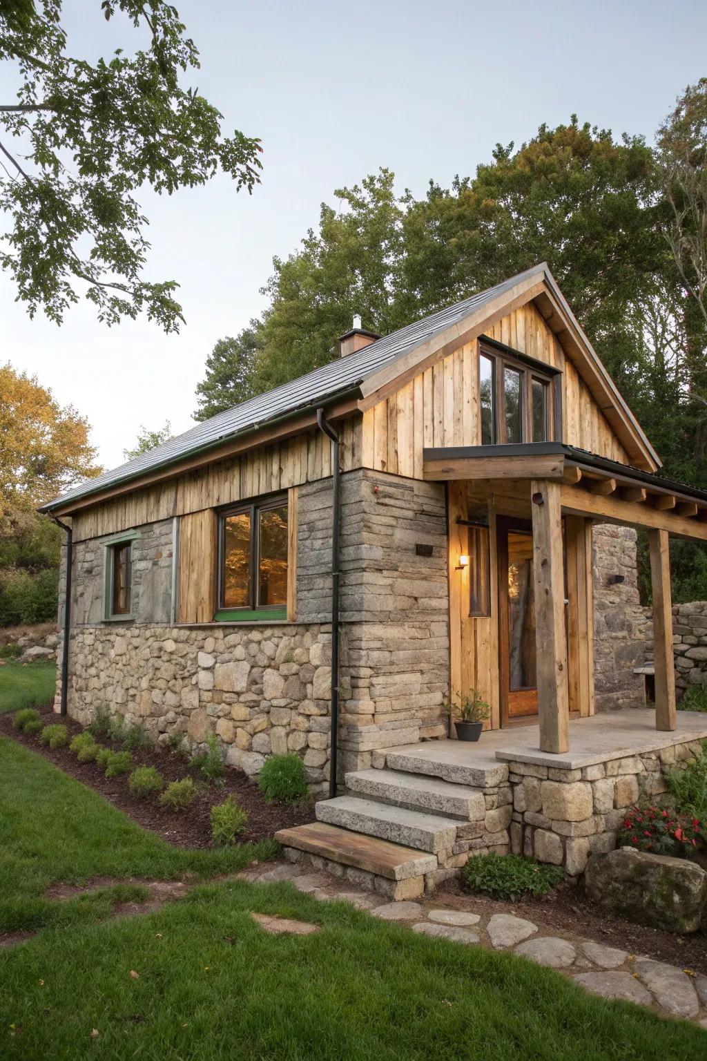 Sustainable materials enhance both aesthetics and ecological responsibility.