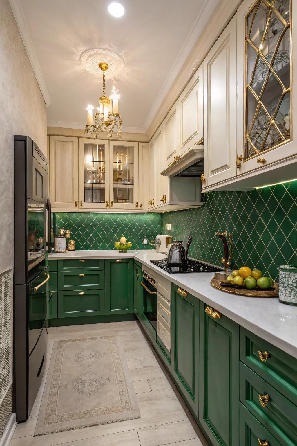 Emerald delivers a luxurious and refined allure.