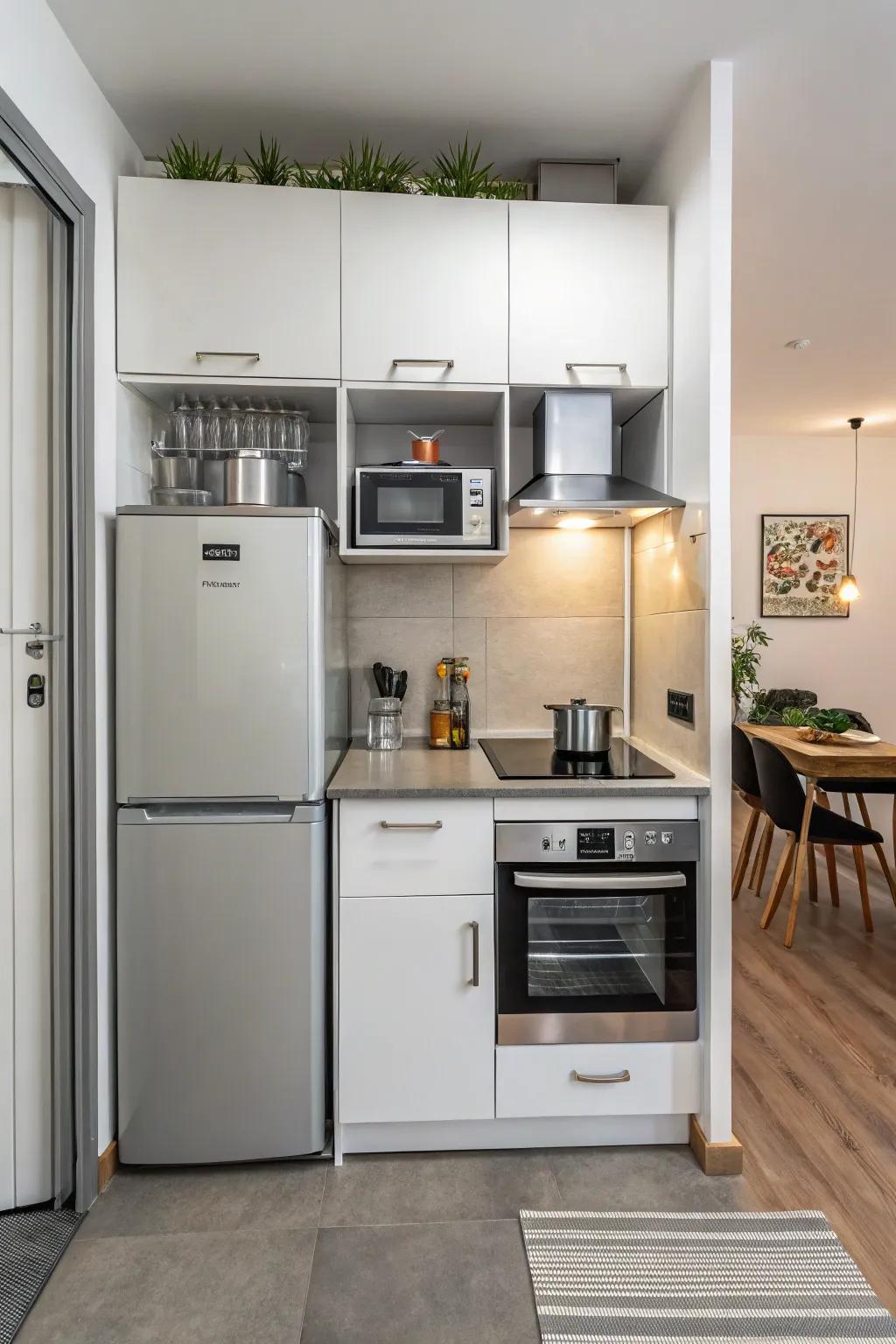 Appliances that offer full functionality in small areas.