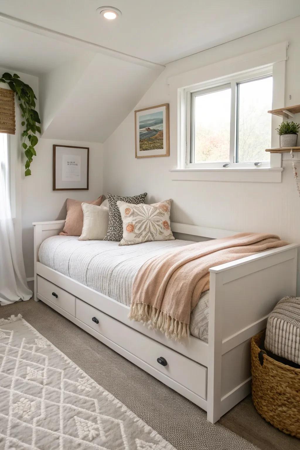 Lounge beds offer versatile solutions for multi-functional bedrooms.