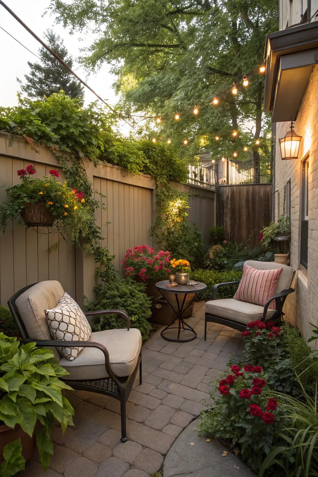 Make the most of outdoor areas to increase the amount of living space you have.