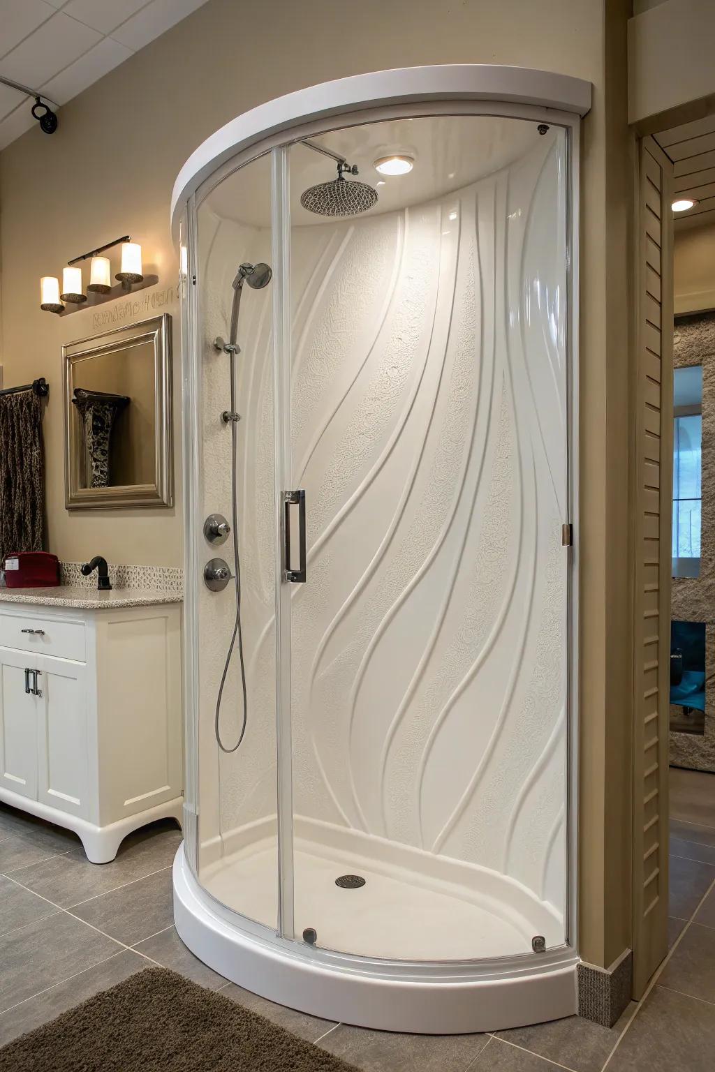 Rounded designs add a touch of elegance and flow.