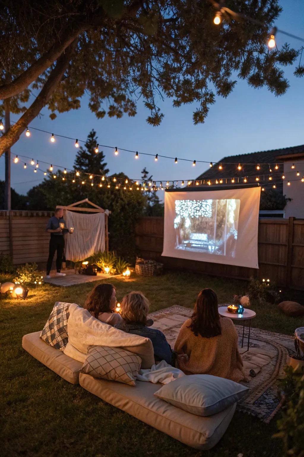 Relish a cinematic adventure in your personal yard.