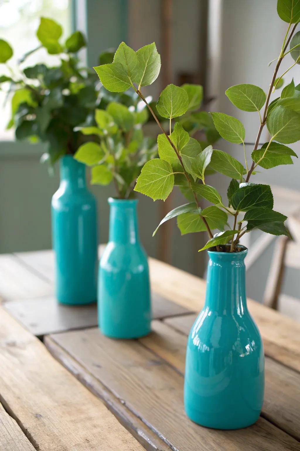 Foliage injects freshness and a hint of nature into your design.