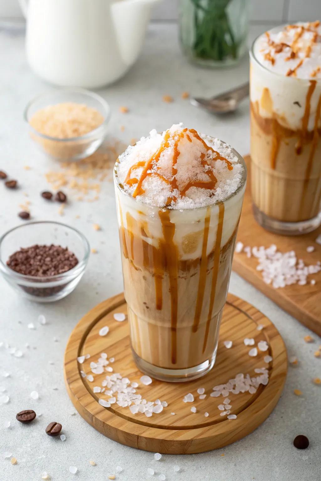 Caramel Macchiato Remix: A traditional option spiced up with a hint of salt
