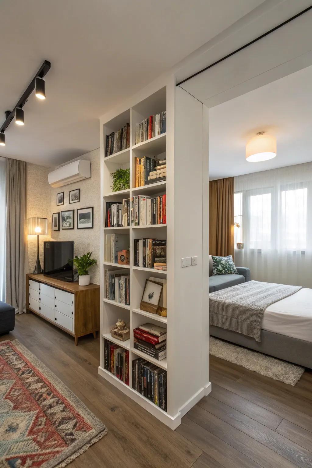Define your areas with innovative, light-allowing dividers.