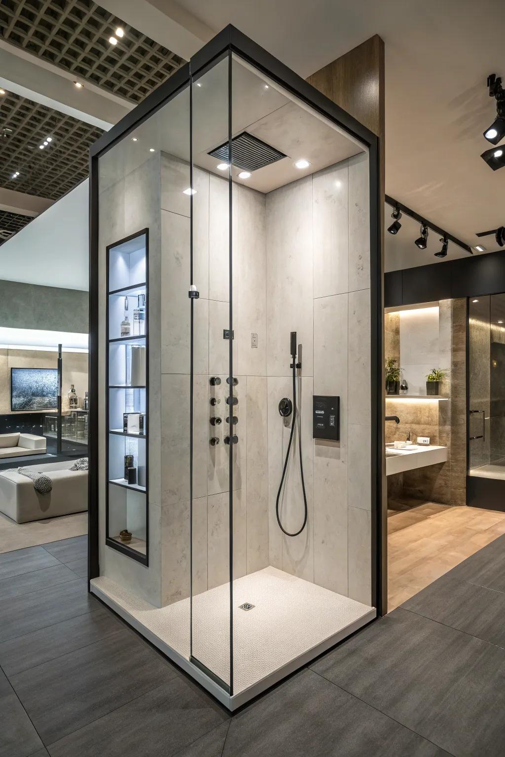 Voice controls providing modern convenience.