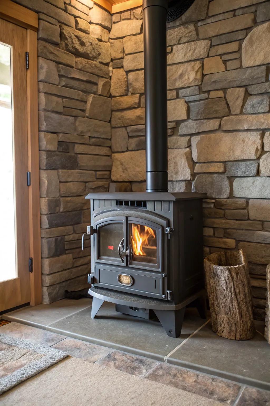 Stone veneer panels present a refined and lightweight solution.