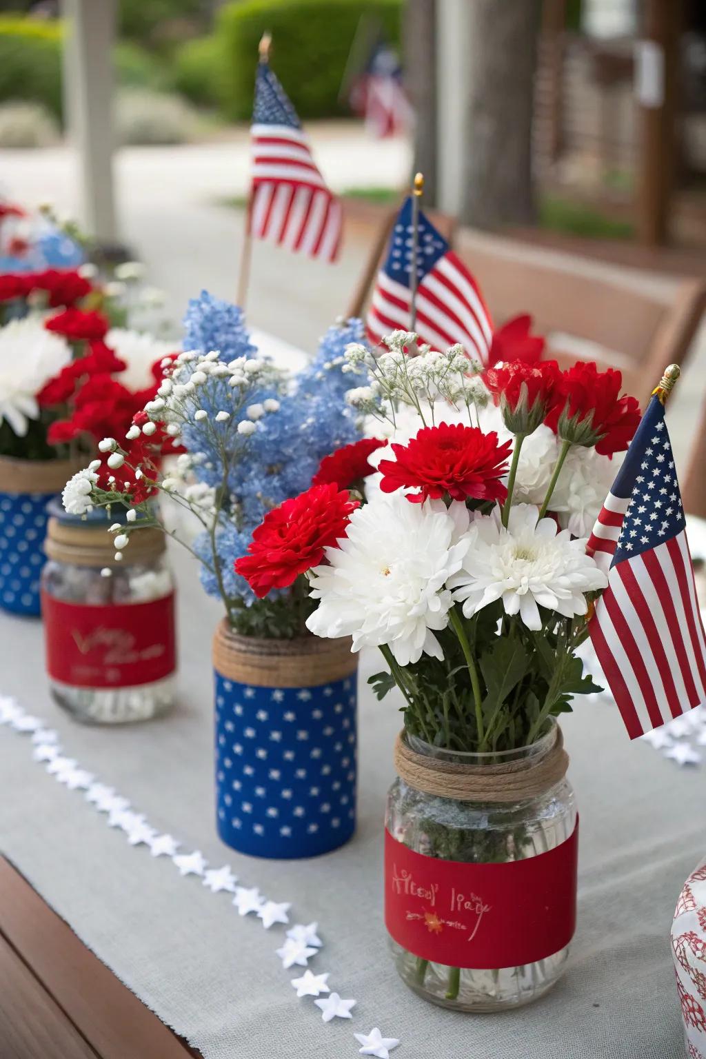 Craft charming pieces that celebrate the stars and stripes.