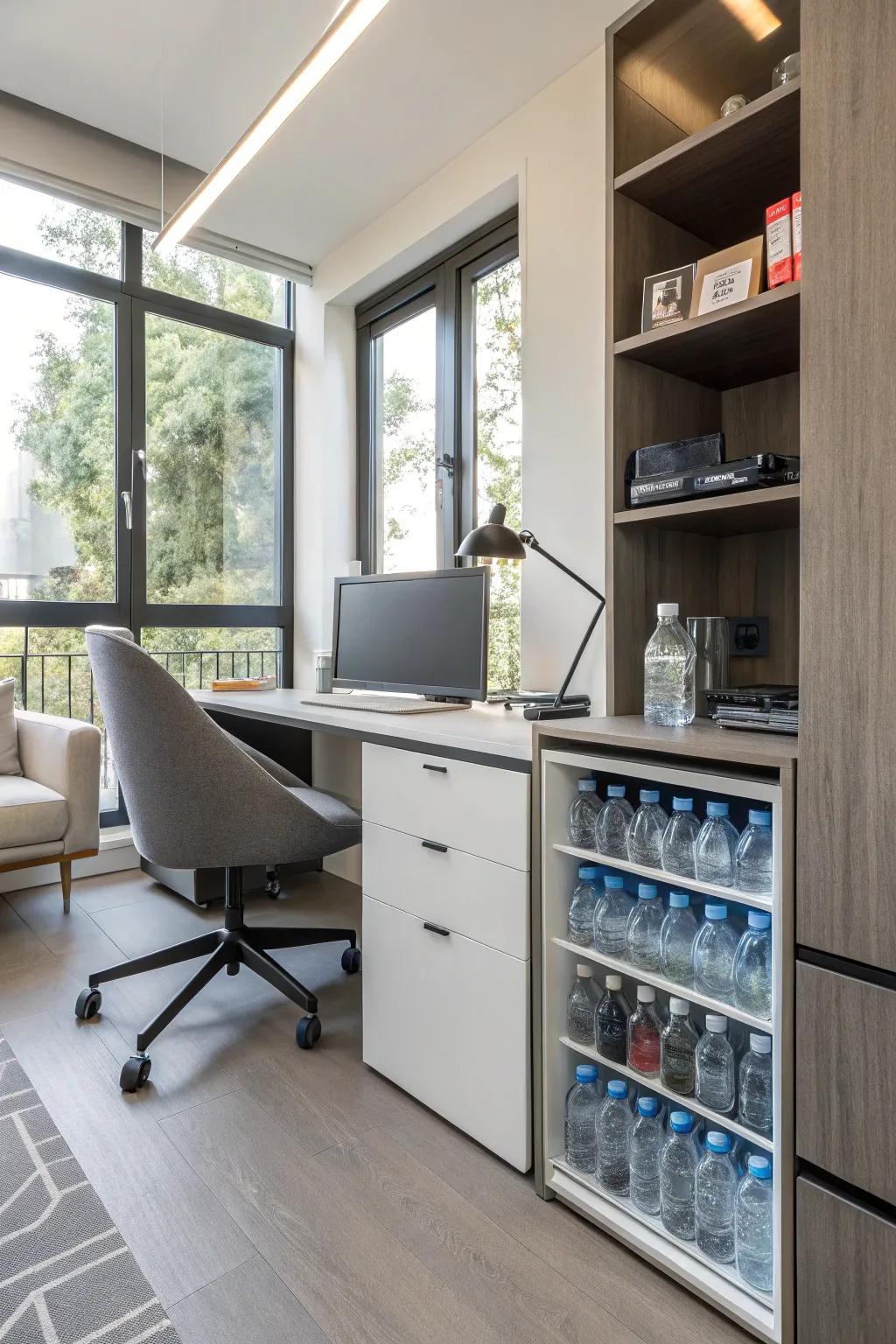 Modular systems provide customizable storage.