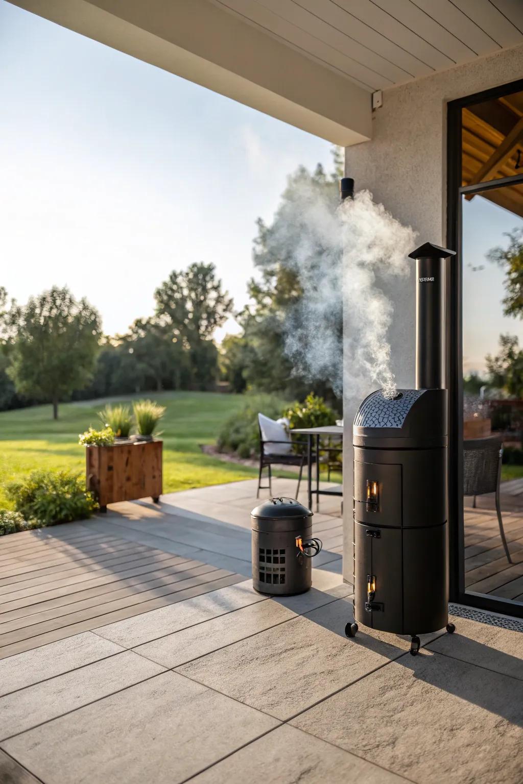 Easily get perfect smoked dishes with a pellet smoker.