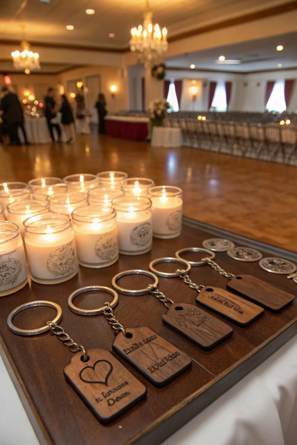 Personalized party favors offer a special and unforgettable touch.