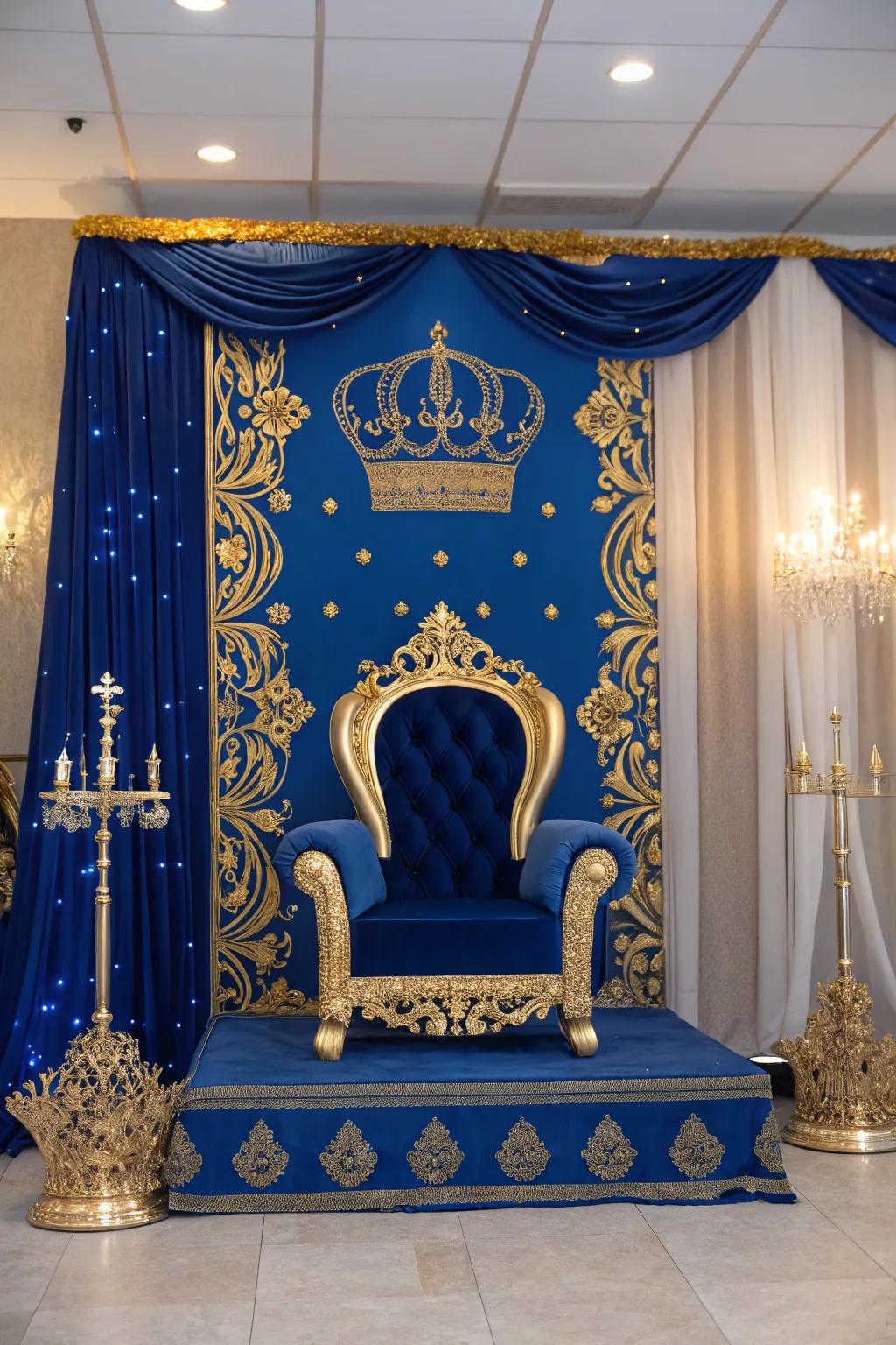 With majestic elements, you can feel like royalty.