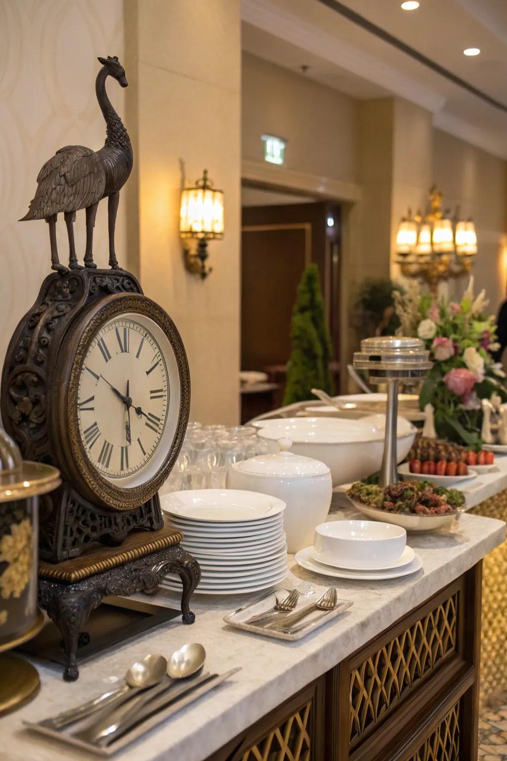 Unexpected items intrigue and captivate.