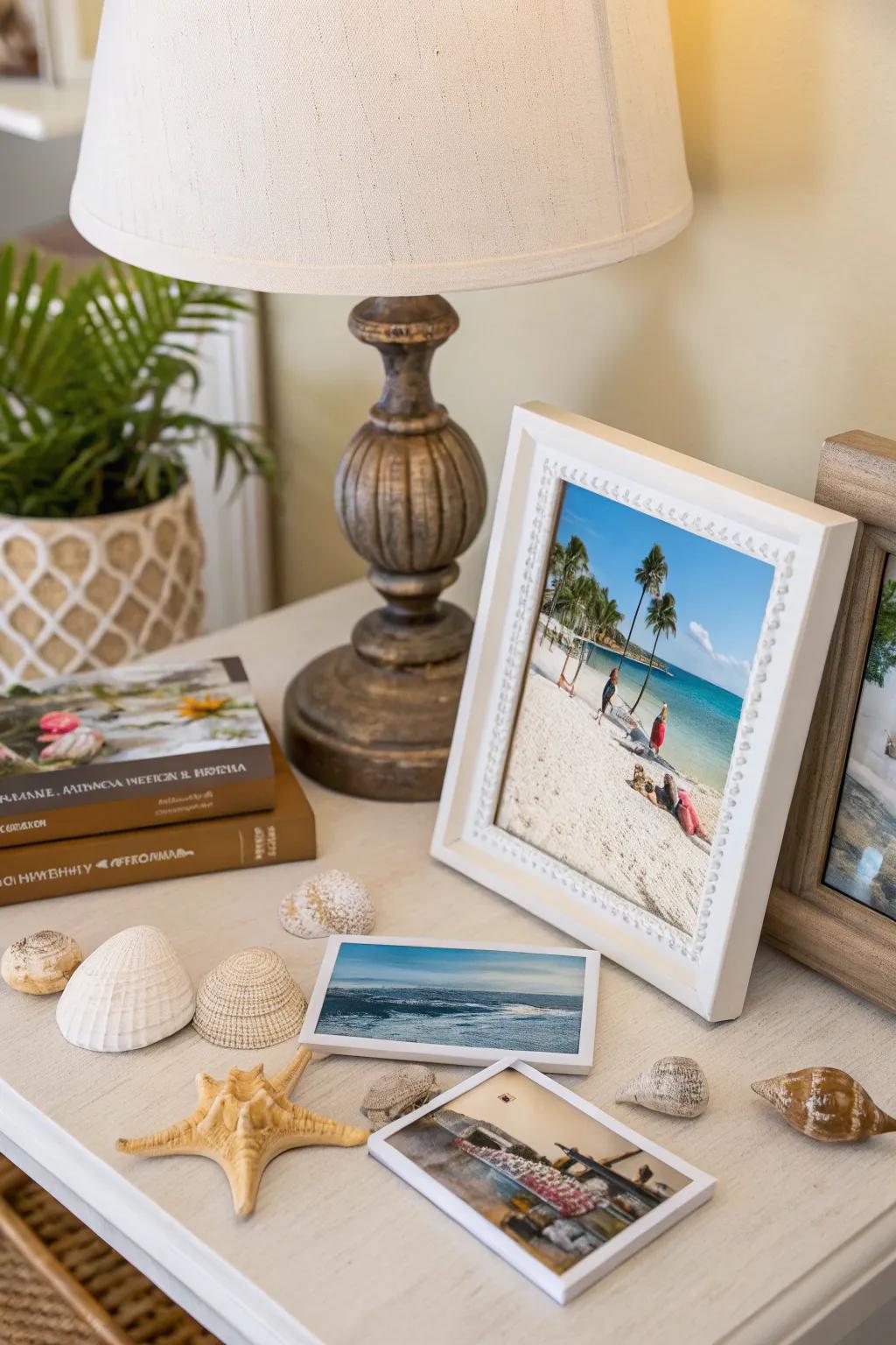 Personal images bring cherished memories into your decor.