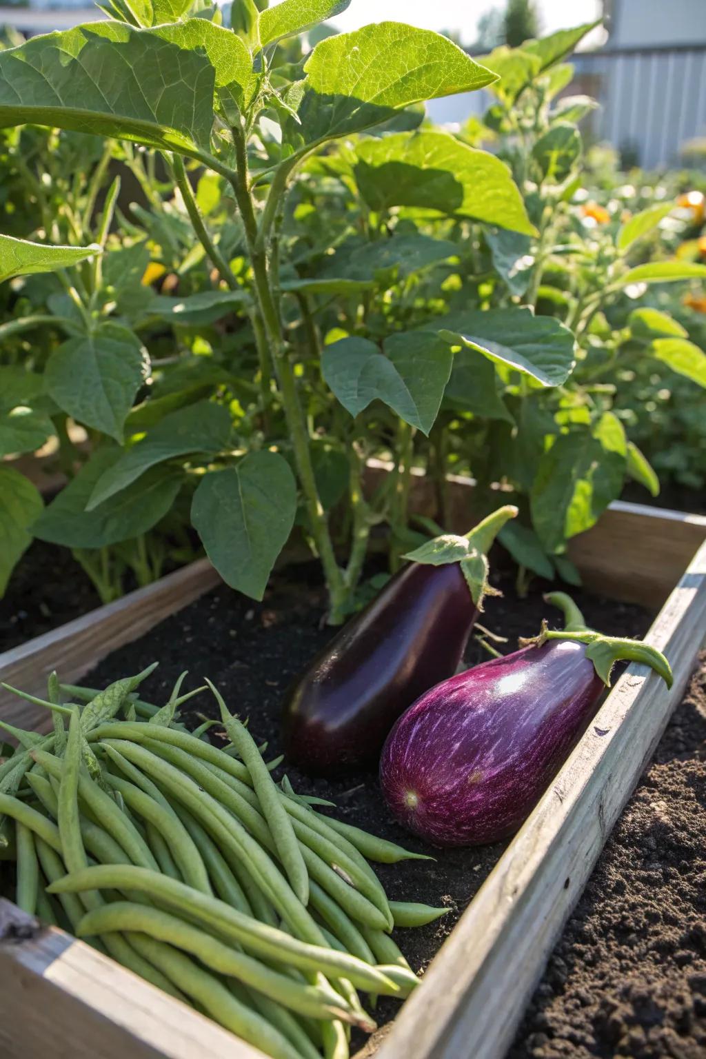 Melons and peas, a mutually beneficial garden pairing that enhances growth.