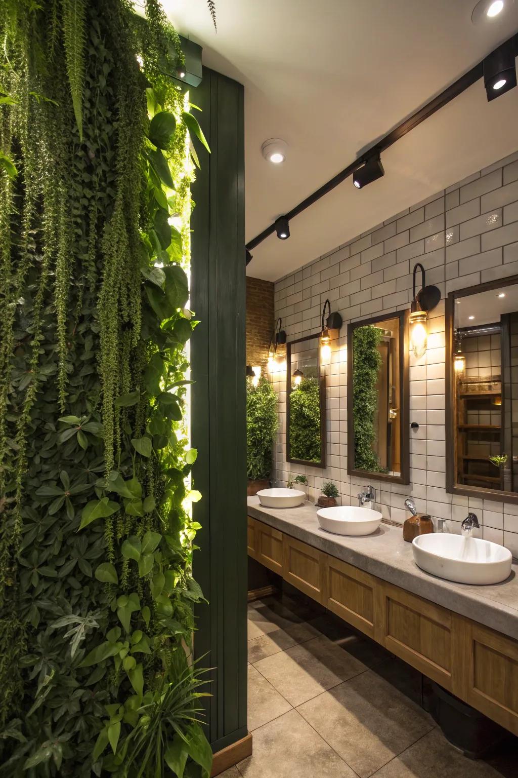 Fashion a refreshing atmosphere using elements inspired by nature.