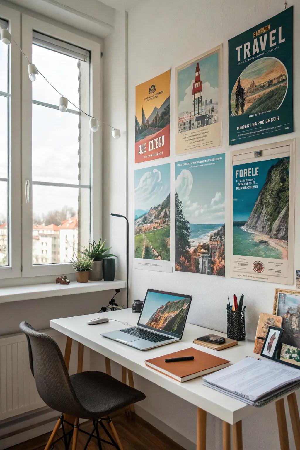 Travel posters can transport you to distant lands from the comfort of your home.