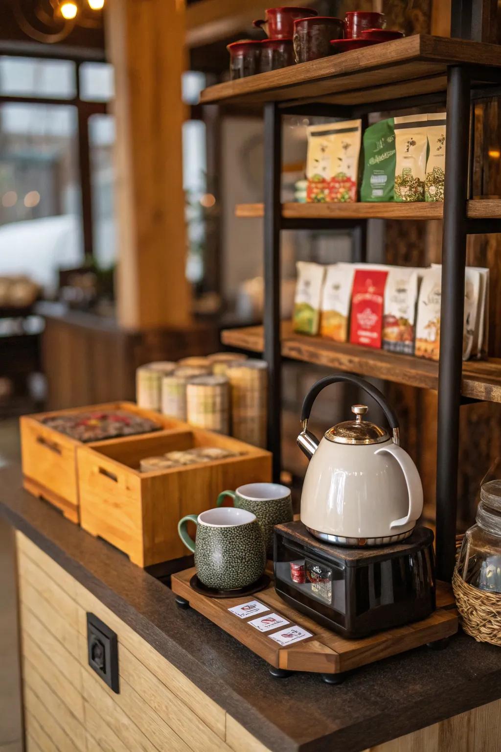 A personal beverage center introduces comfort and convenience to your area.