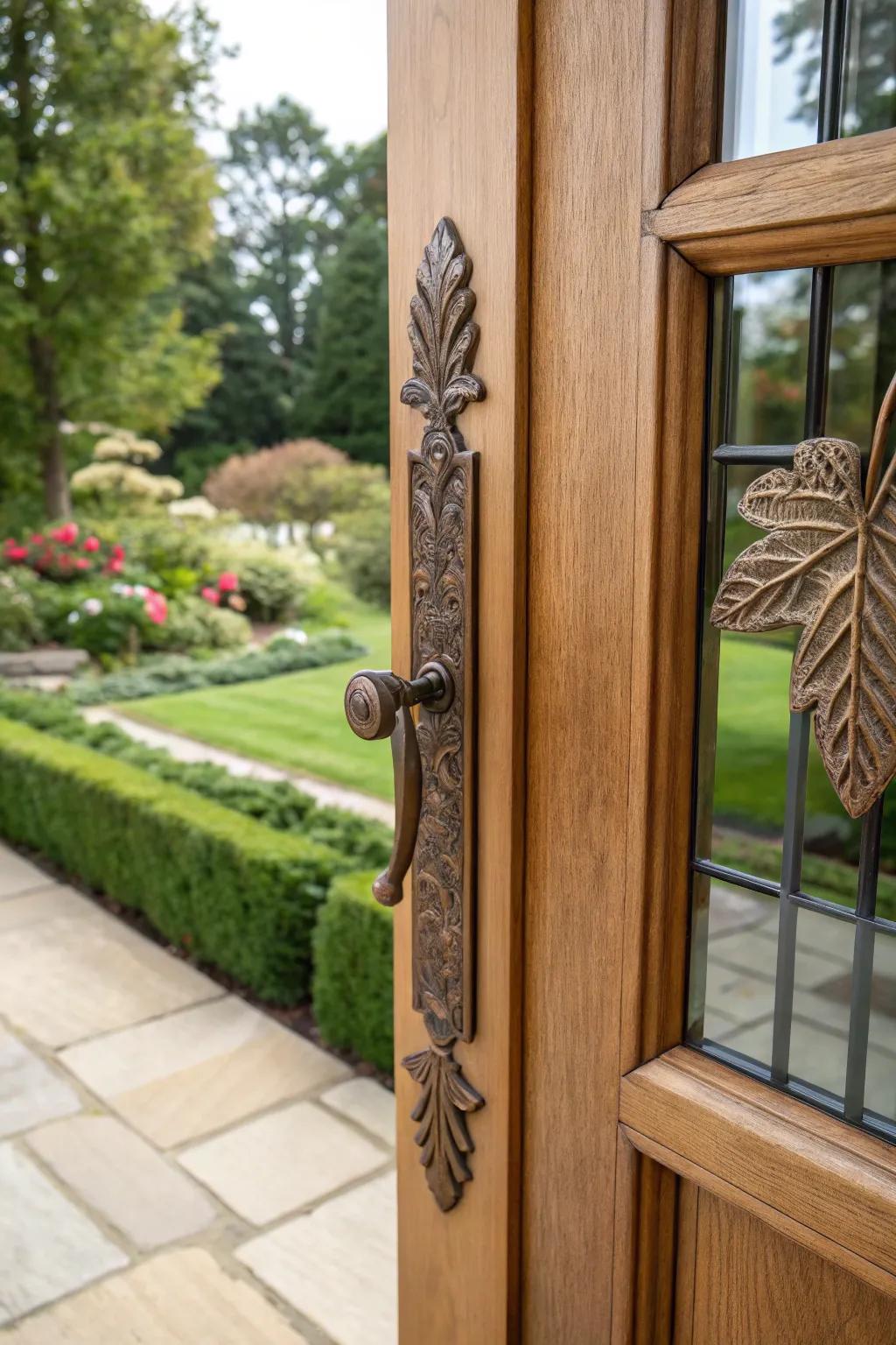 Bring nature to your entrance with inspired entryway grips.