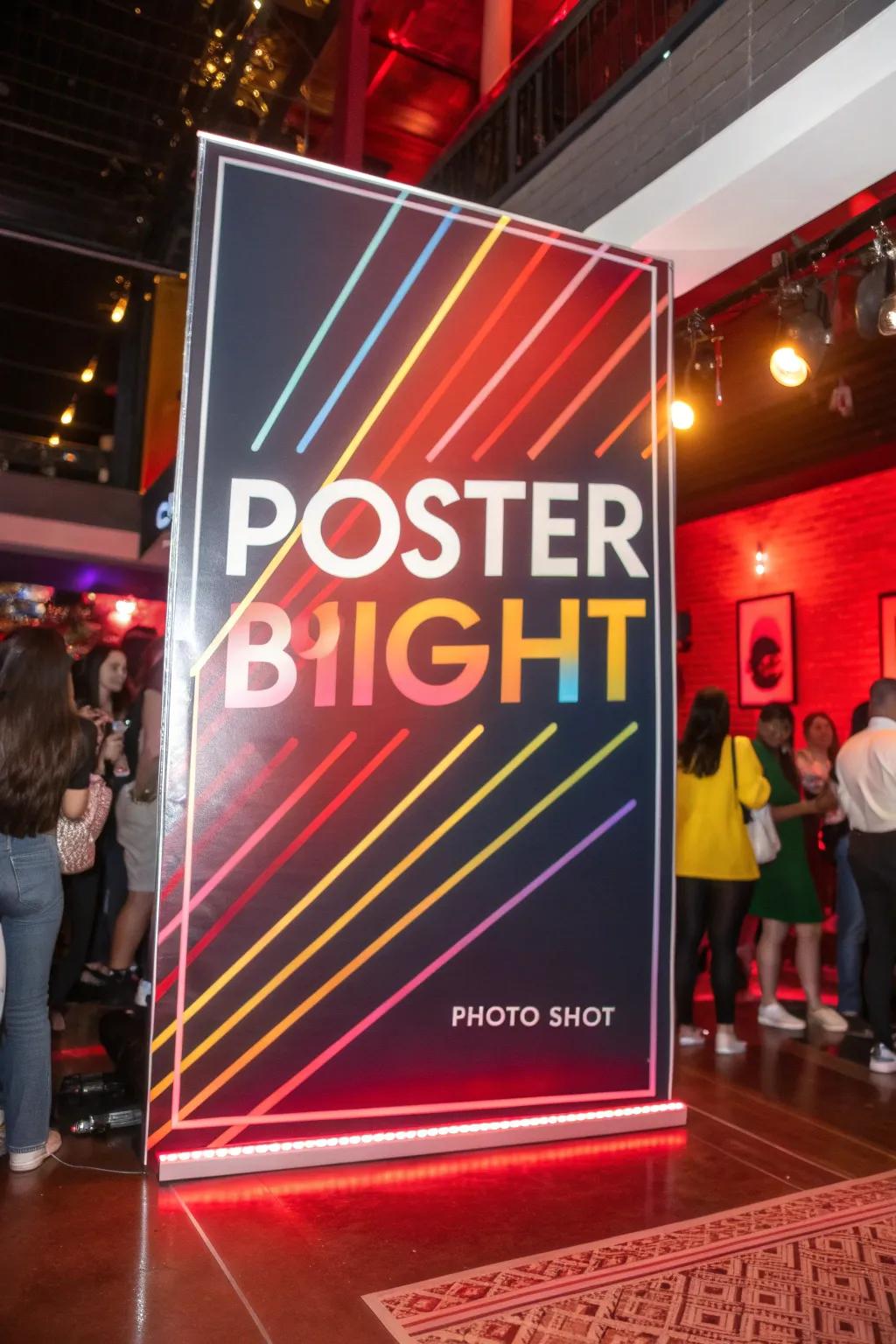 Stand out with bold and brilliant colors in your event posters! 🎨 #BoldLayout #VibrantPosters