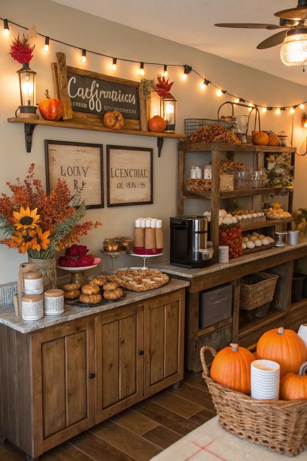 Festive decor for a fresh feel.