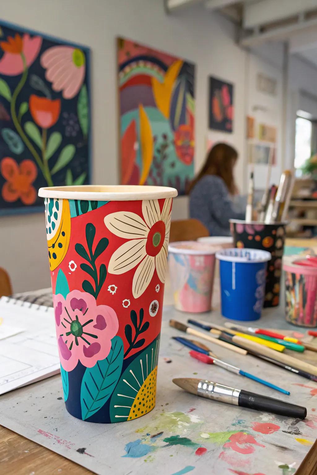 Bold abstract floral designs for the adventurous.