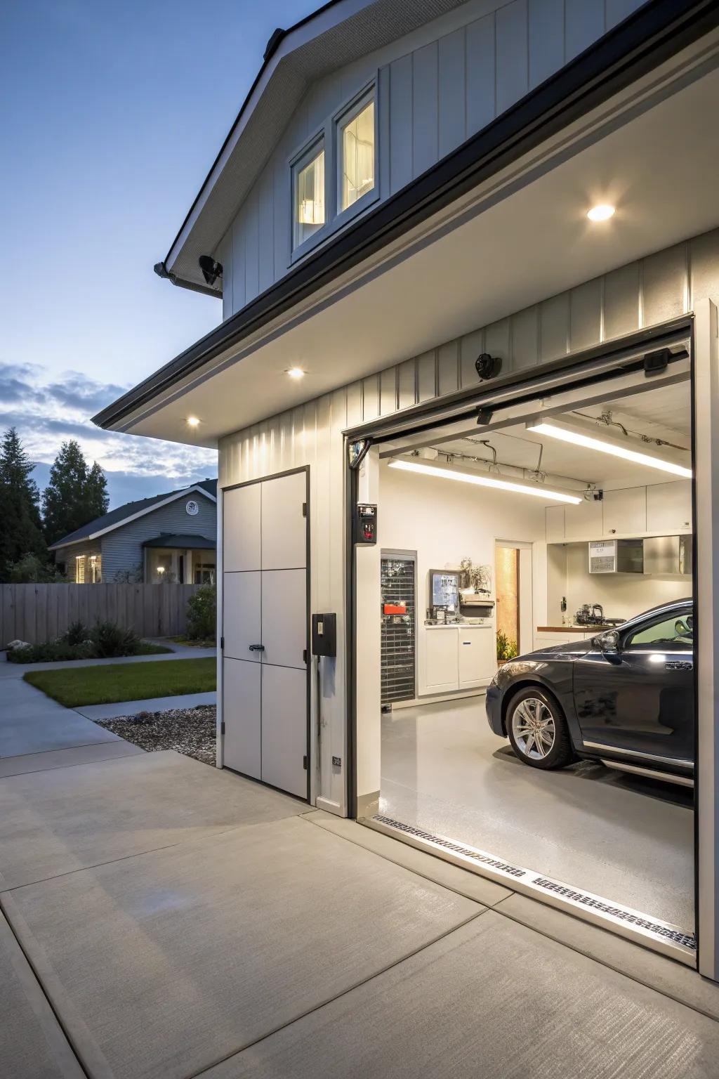 Make your garage smarter for easier use and better security.