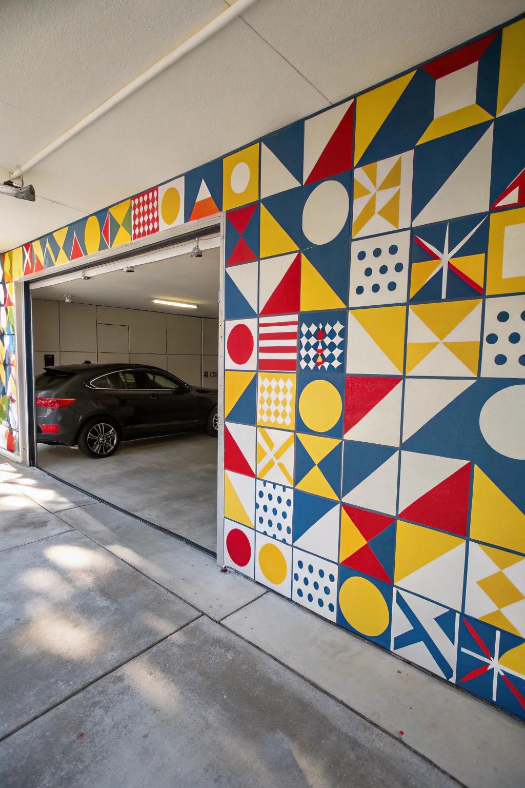 Fun designs for a creative garage.