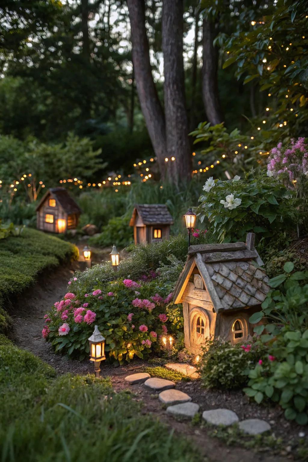 Inject fairy tale magic utilizing sun pixie homes.