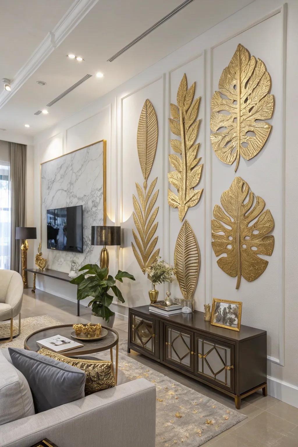 Convert your artwork into an exemplar through gold leaf.