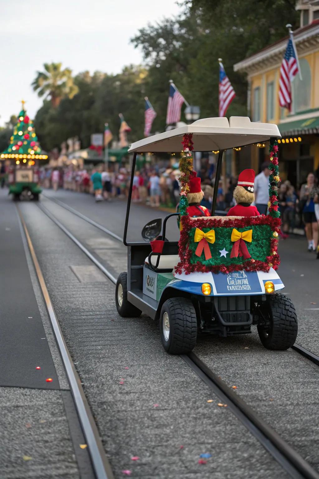 A toy train cart ready to roll into holiday fun.