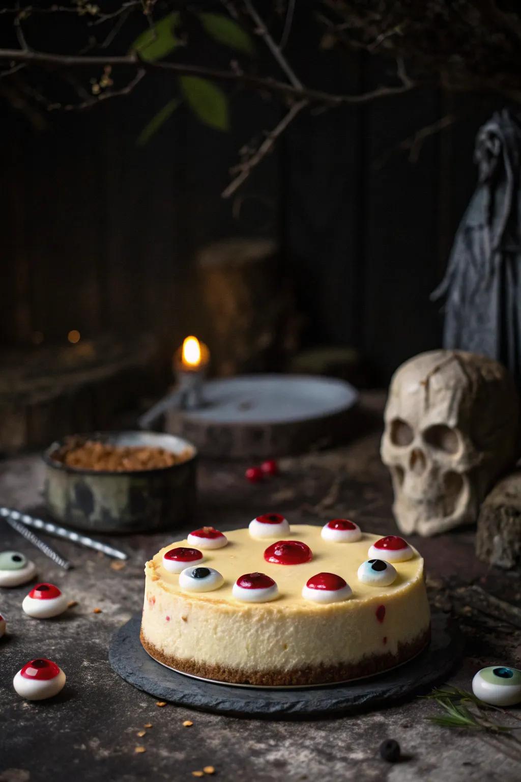 Sweet spheroids create an unsettling yet amusing effect.