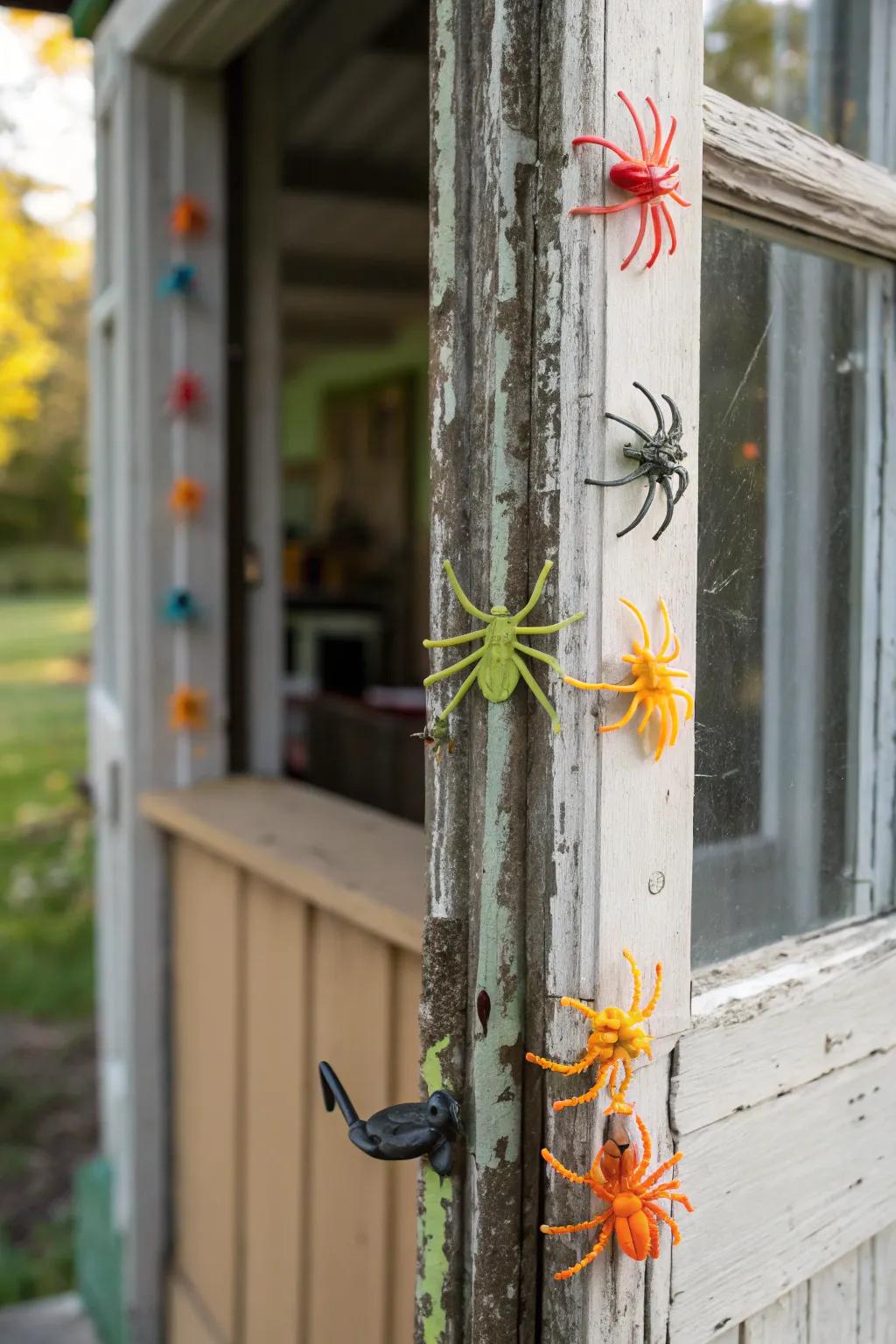 Inject some creepy-crawly thrill to your entrance.