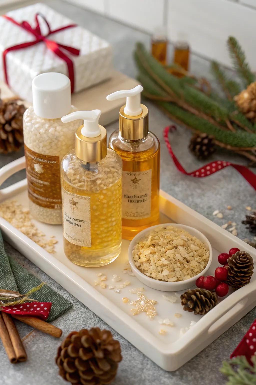 Gourmet liquid soaps for a luxurious touch