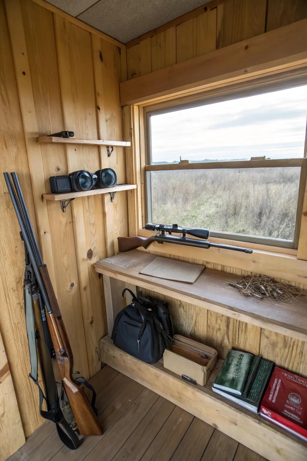 Firearm supports offer a stable platform to steady your aim.