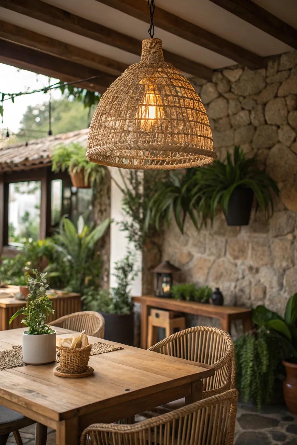 Adding a natural design that is welcoming.