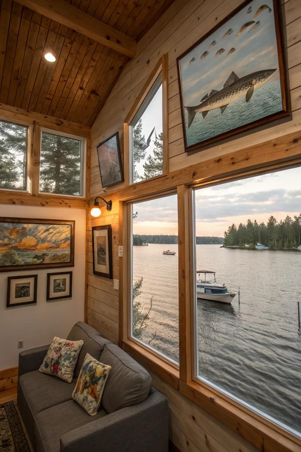 Distinct art adds personality and flair to the design.