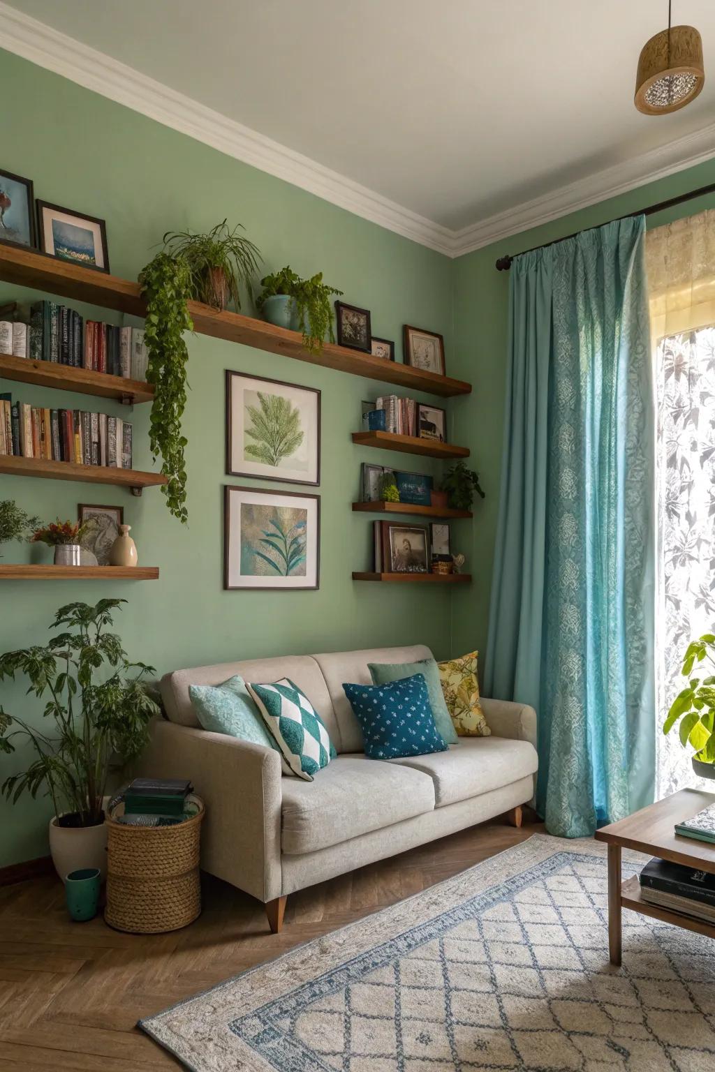 Nature-inspired shades bring tranquility and serenity to your living space.