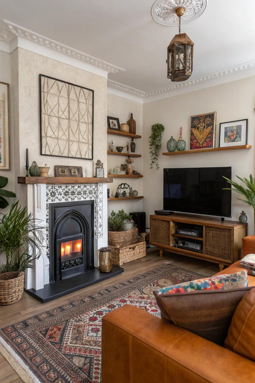 An assortment of styles demonstrates personal taste.