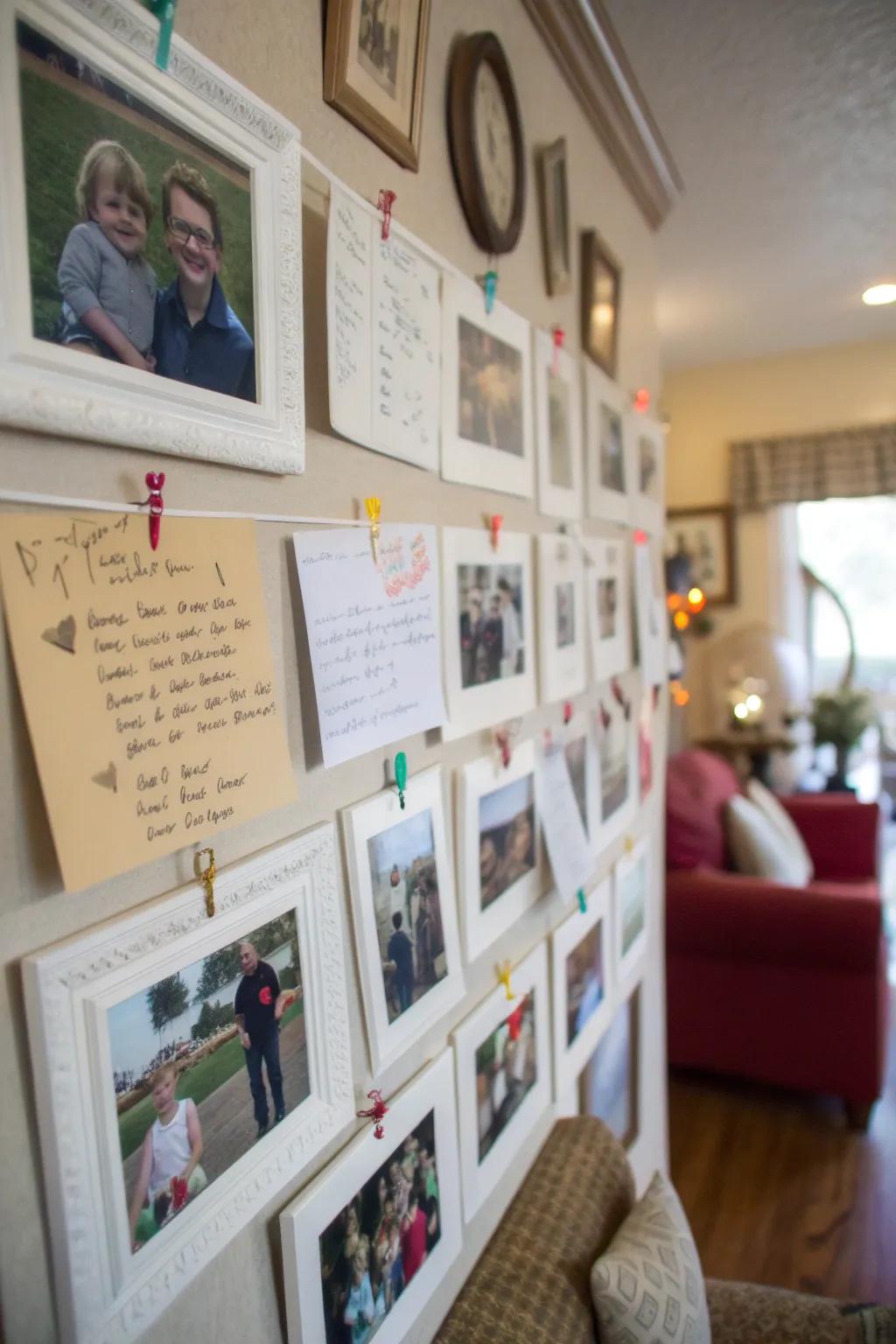 A family chronology that beautifully narrates a family's journey.