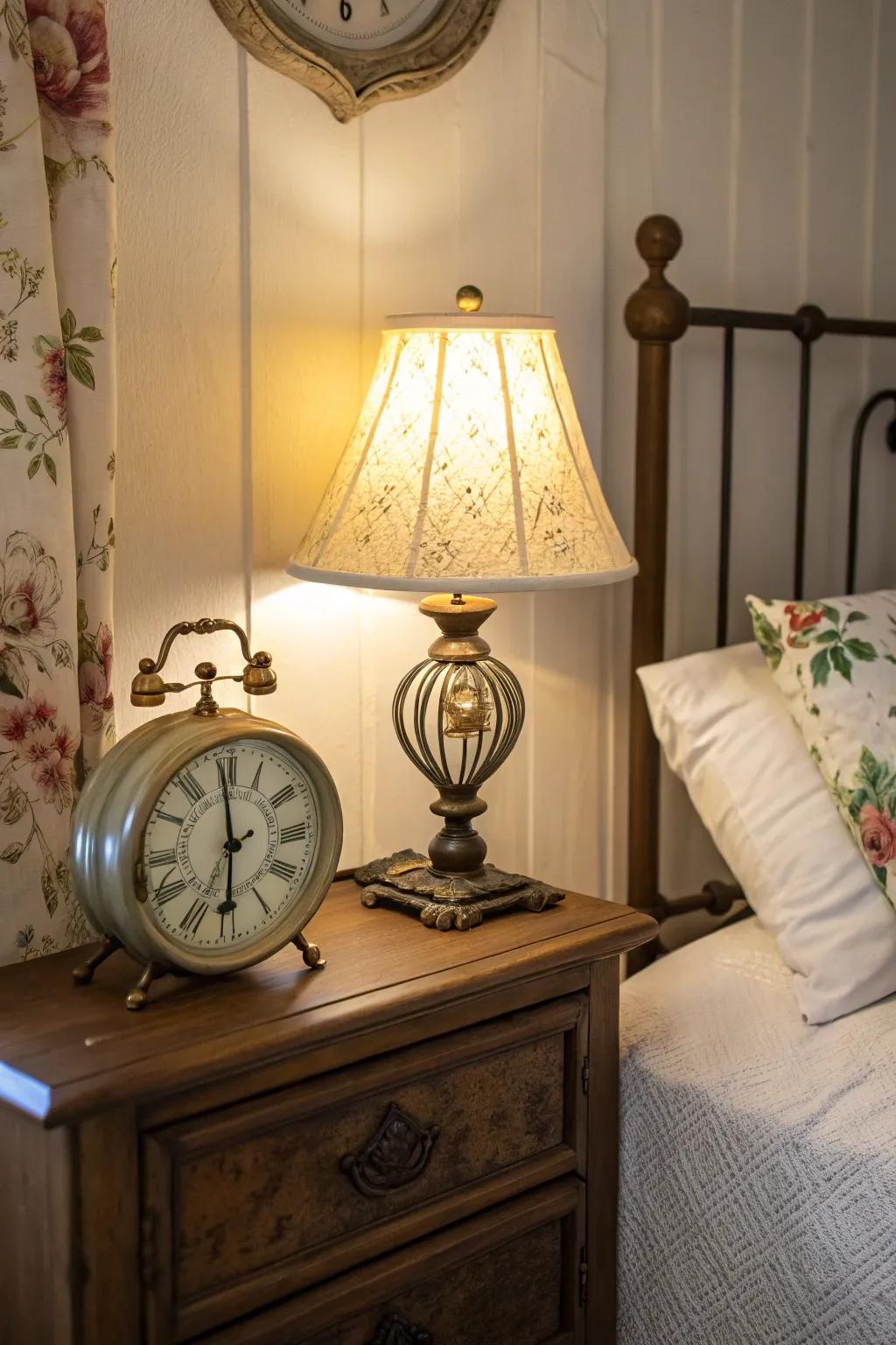Vintage pieces add history.