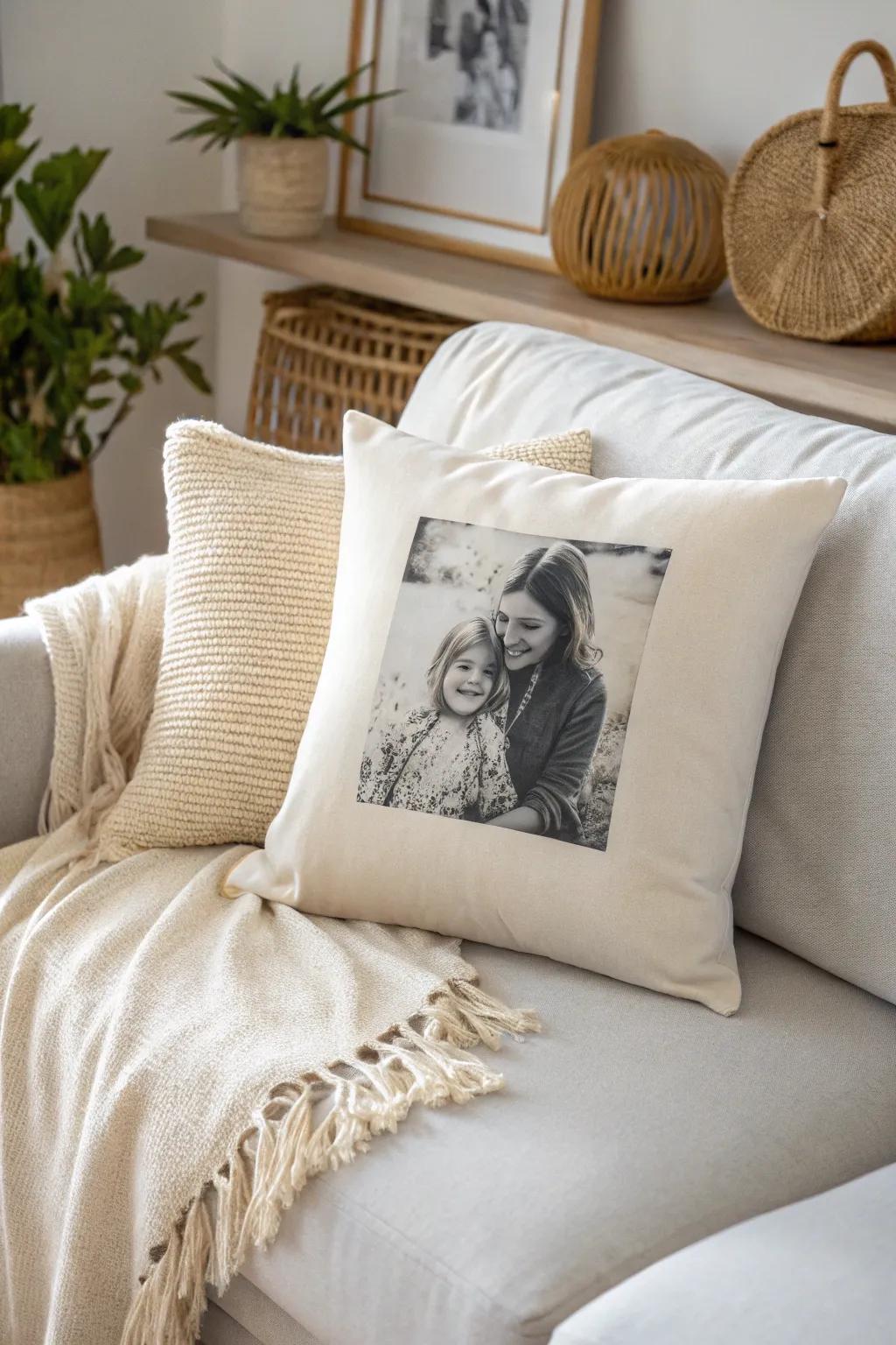 Add a personal touch to your living space with a beautifully crafted image cushion.