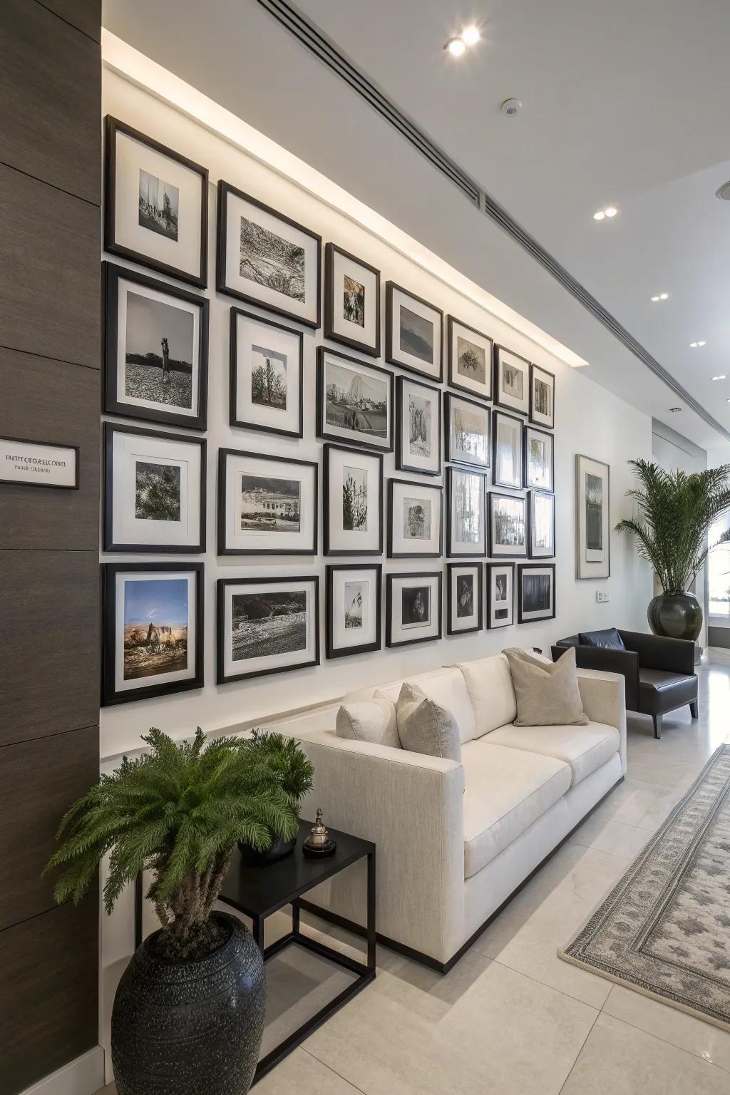 Black and white themes deliver ageless sophistication and impact.