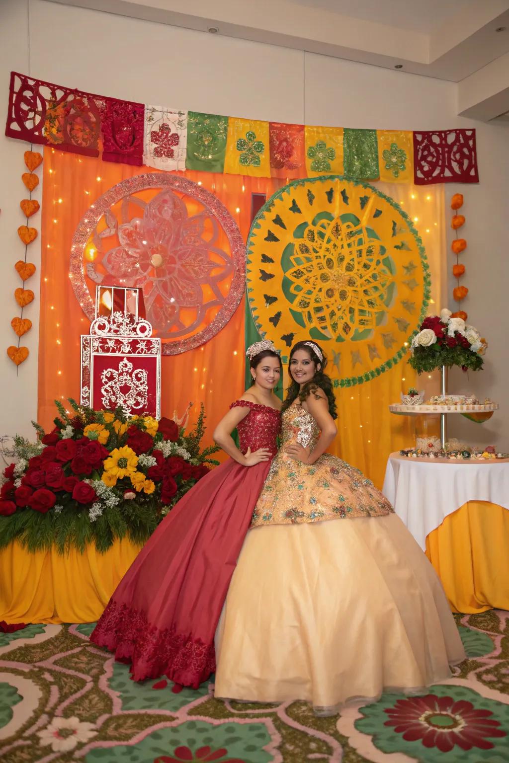 Cultural details add depth and personal importance to the party.