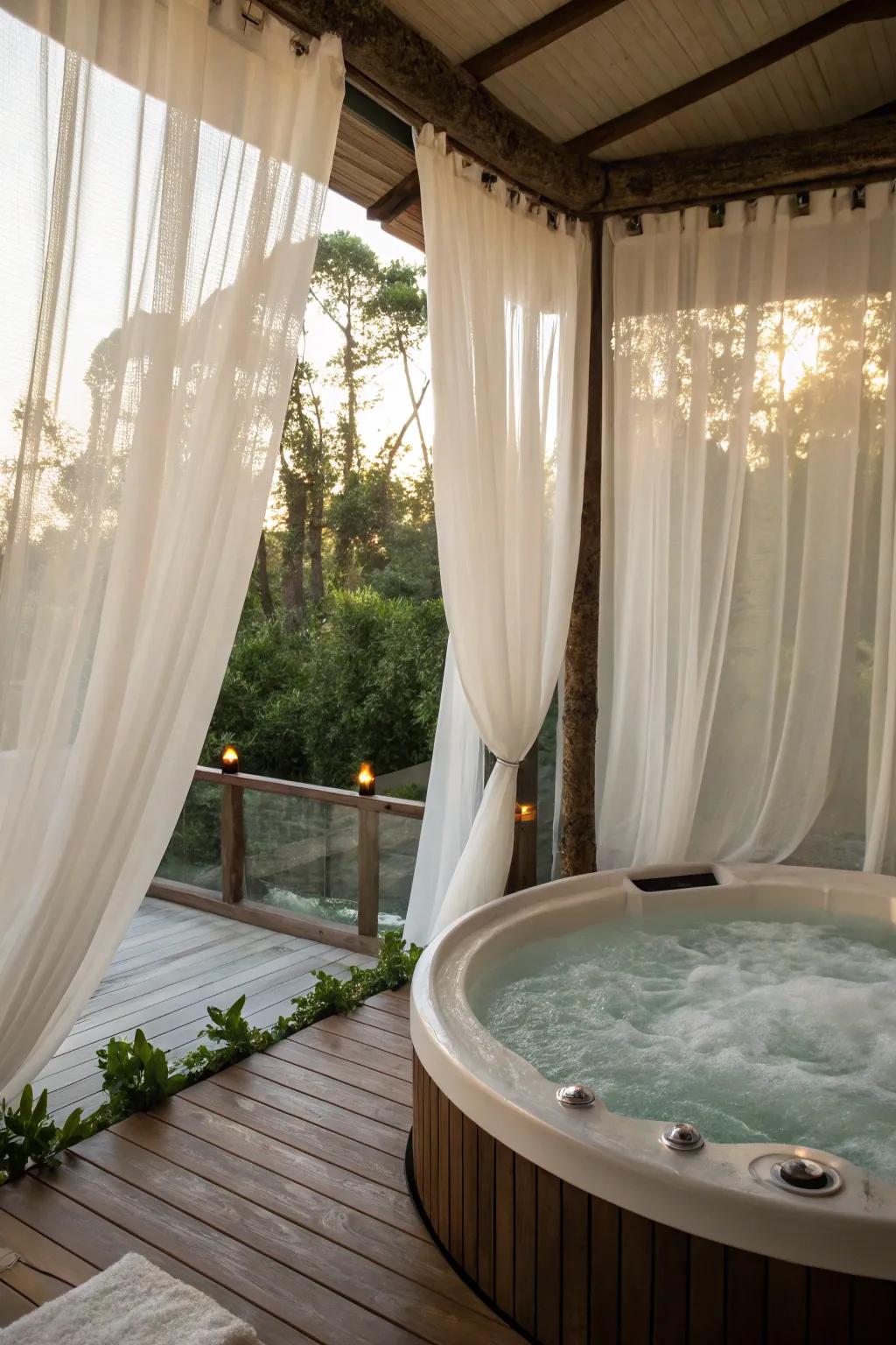 Enhance intimacy with a touch of mystery.