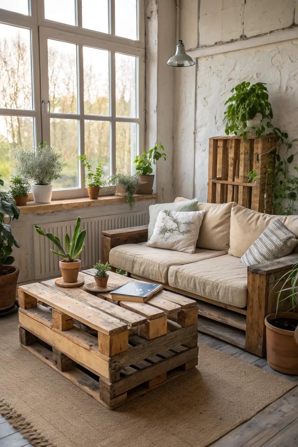 Eco-friendly decor elements that are stylish and sustainable.