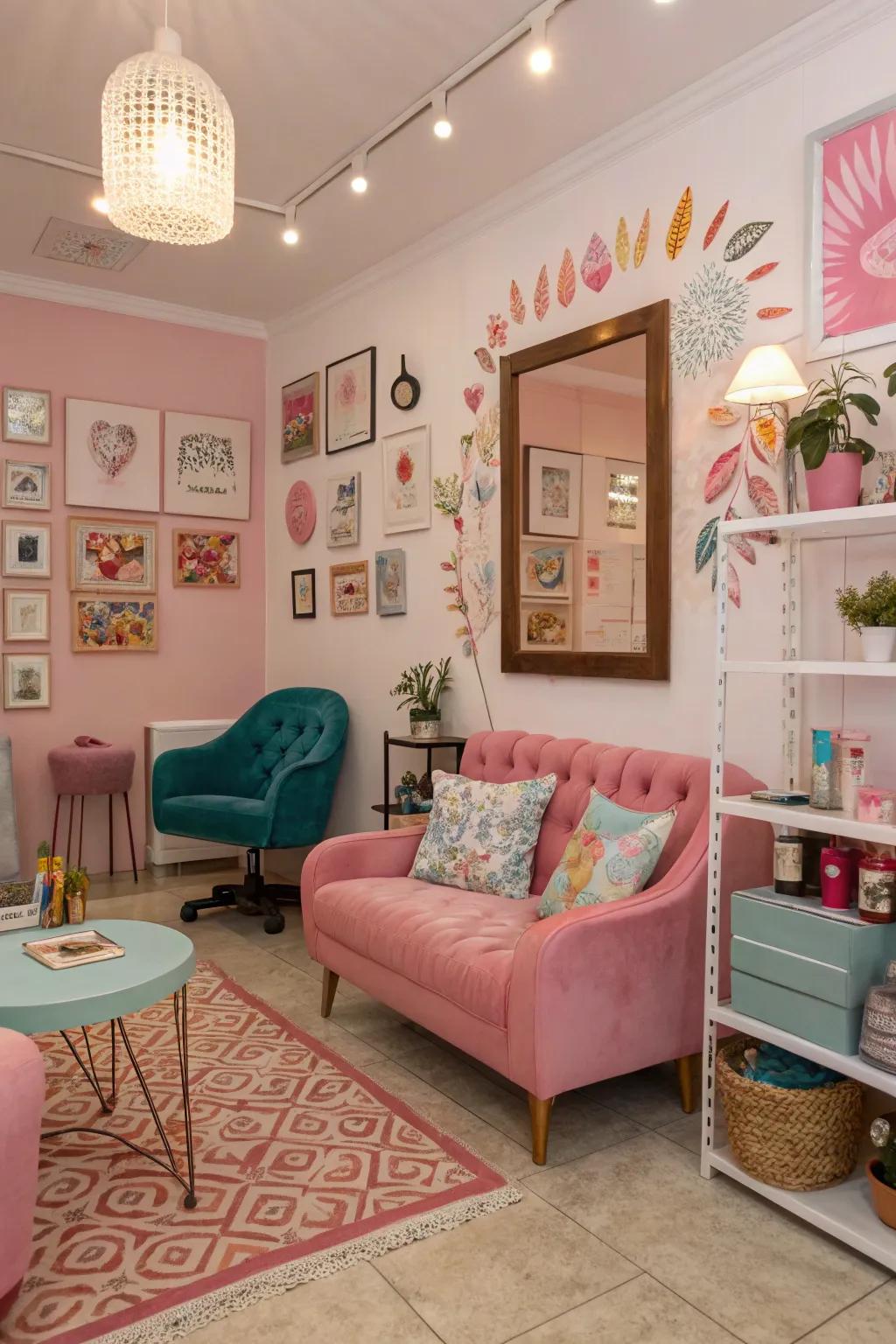 Tailored decor that adds charm and genuineness.