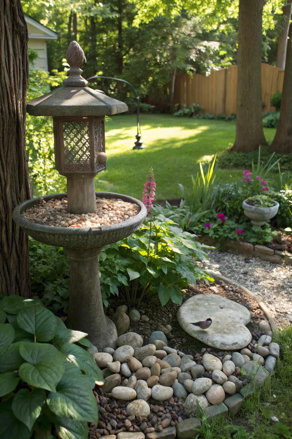 Avian observation posts invite wildlife into your garden.